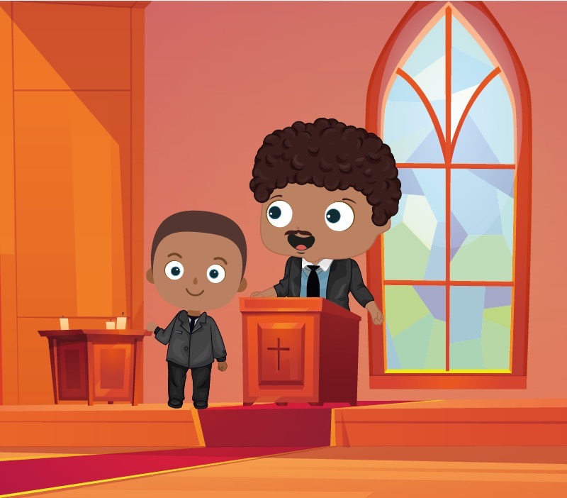 Colorin cuenta Martin Luther King para niños