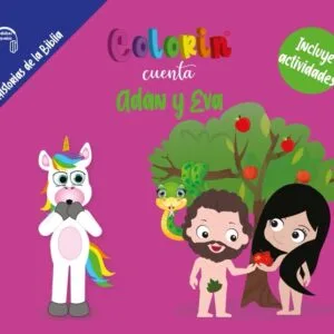 Colorin cuenta Adán y Eva para niños
