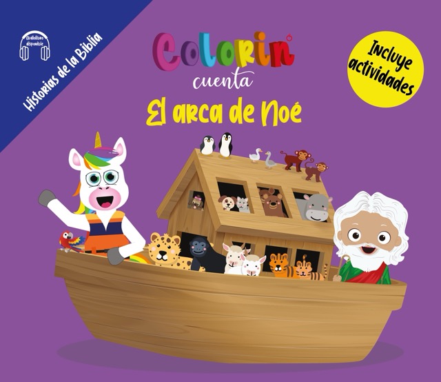 Colorin cuenta El arca de Noé para niños
