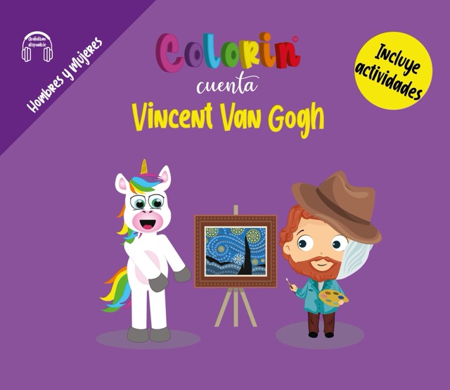 Colorin cuenta Vincent Van Gogh para niños