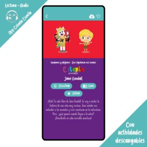 Colorin cuenta Jane Goodall