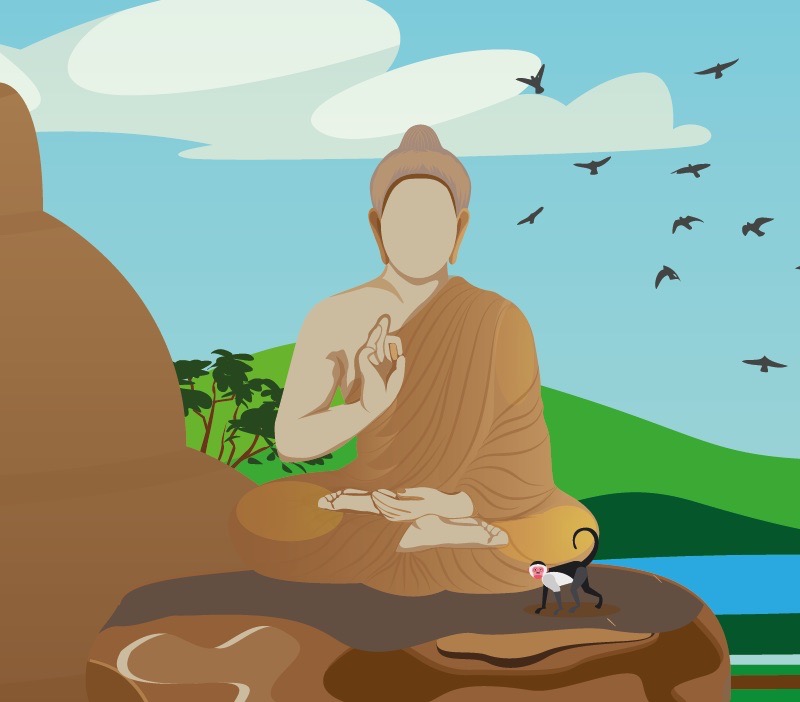 Colorin cuenta Buda para niños