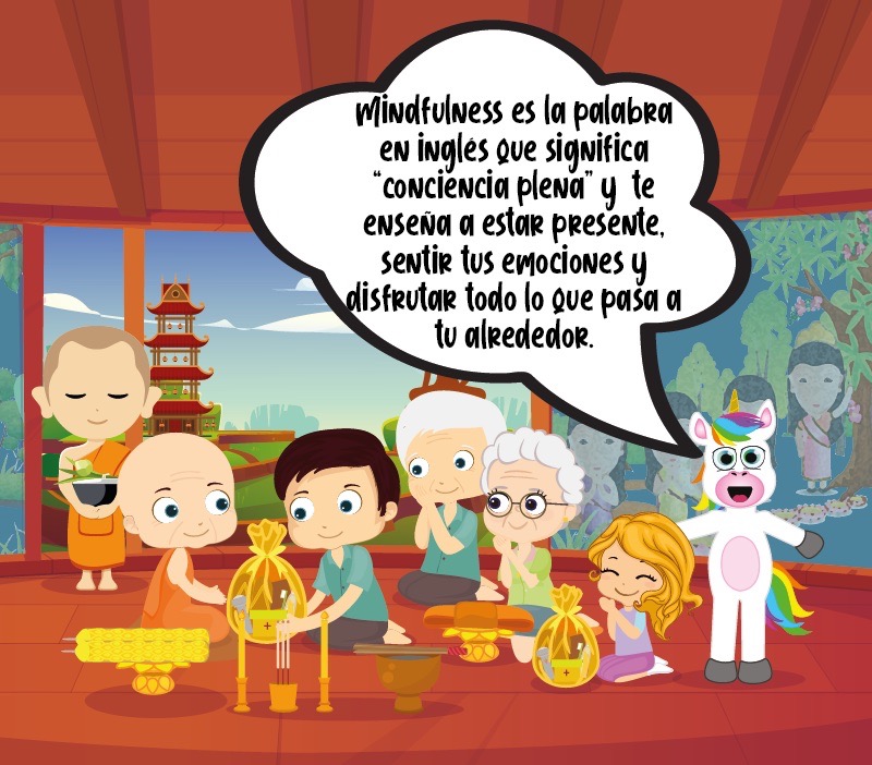 Colorin cuenta Buda para niños