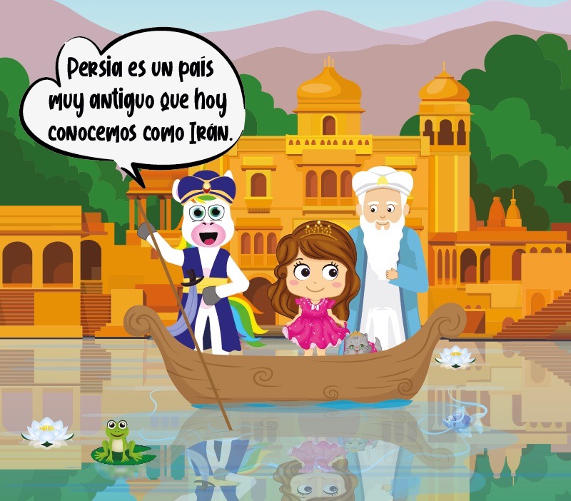 Colorin cuenta La reina Ester para niños