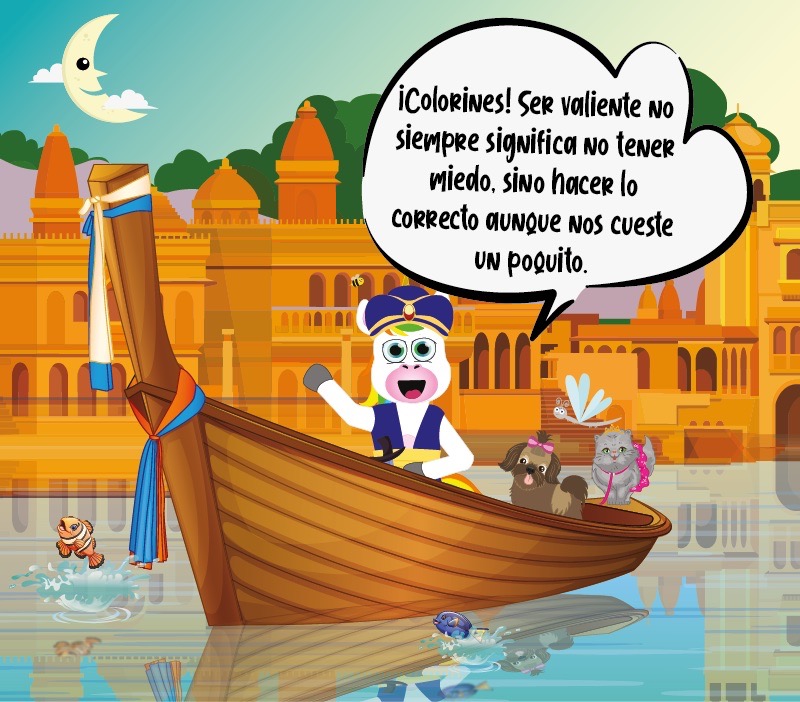 Colorin cuenta La reina Ester para niños