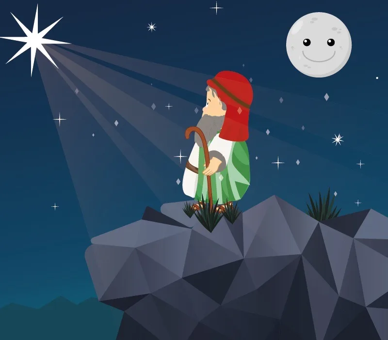 Colorin cuenta Abraham e Isaac para niños