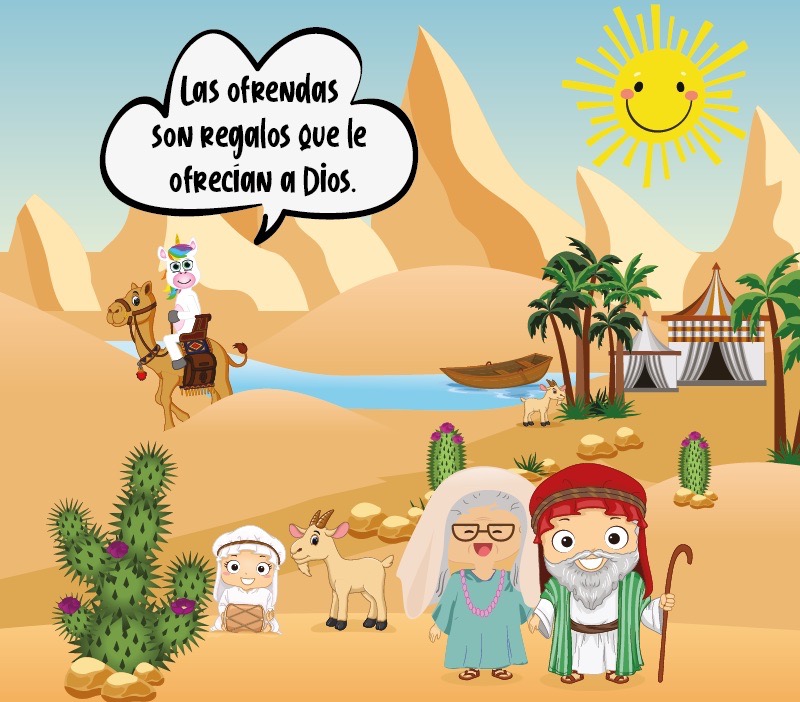 Colorin cuenta Abraham e Isaac para niños