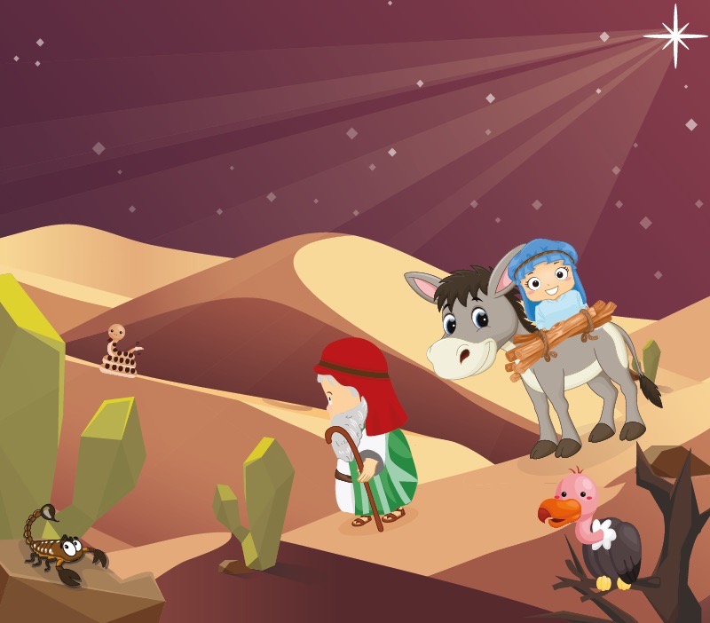 Colorin cuenta Abraham e Isaac para niños