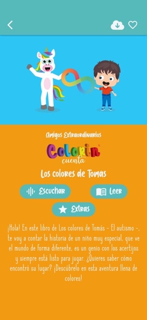 App Colorin Cuenta móvil
