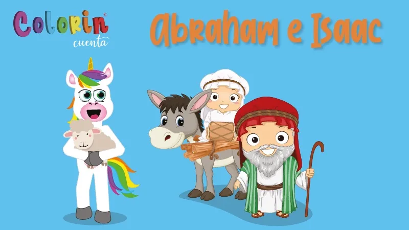 Colorin cuenta Abraham e Isaac