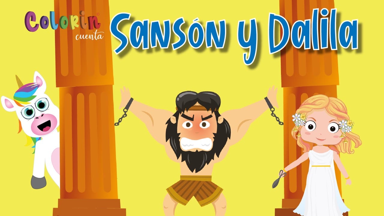 Sansón y Dalila para niños