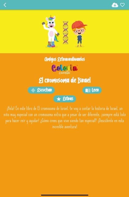 App Colorin Cuenta tablet