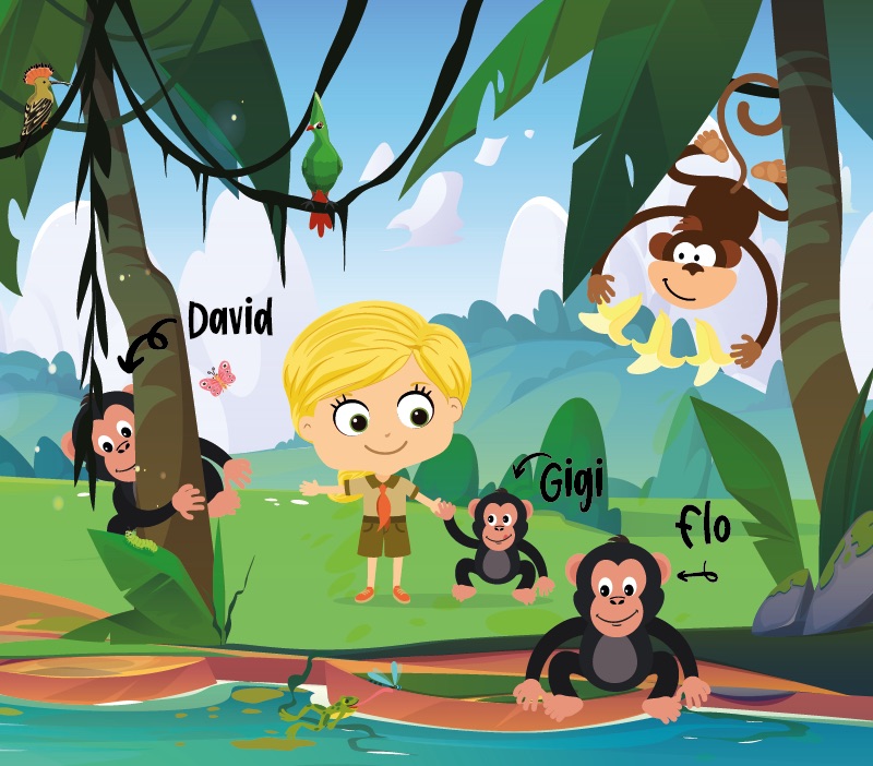 Colorin cuenta Jane Goodall para niños