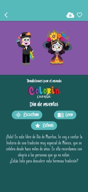 App Colorin Cuenta móvil