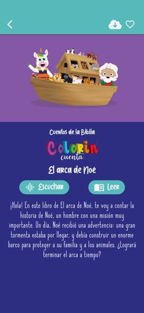 App movil historias Biblia