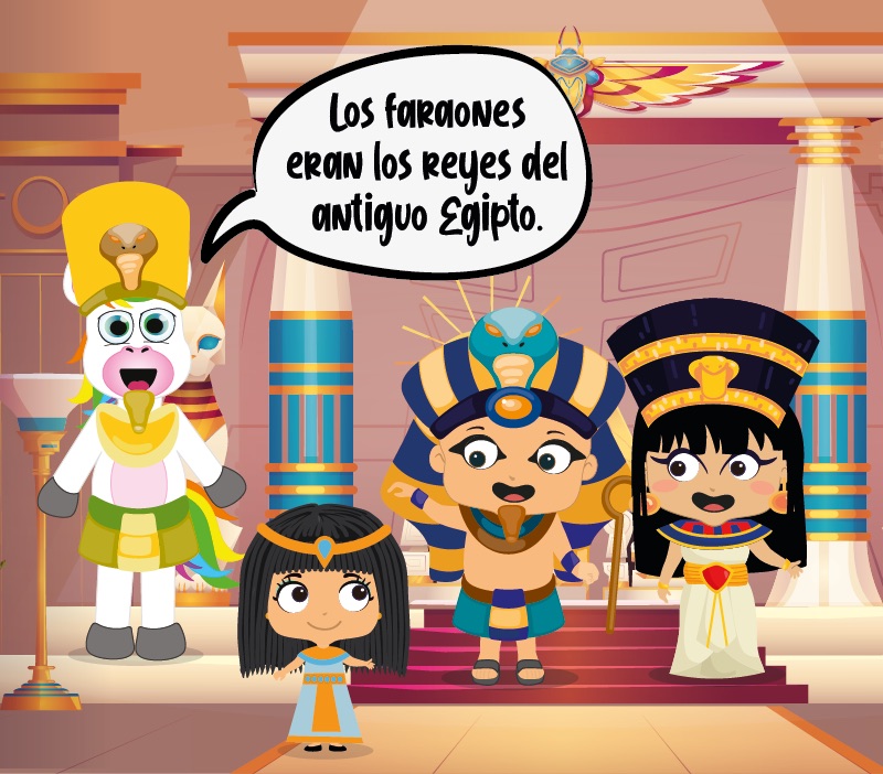 Colorin cuenta Cleopatra para niños