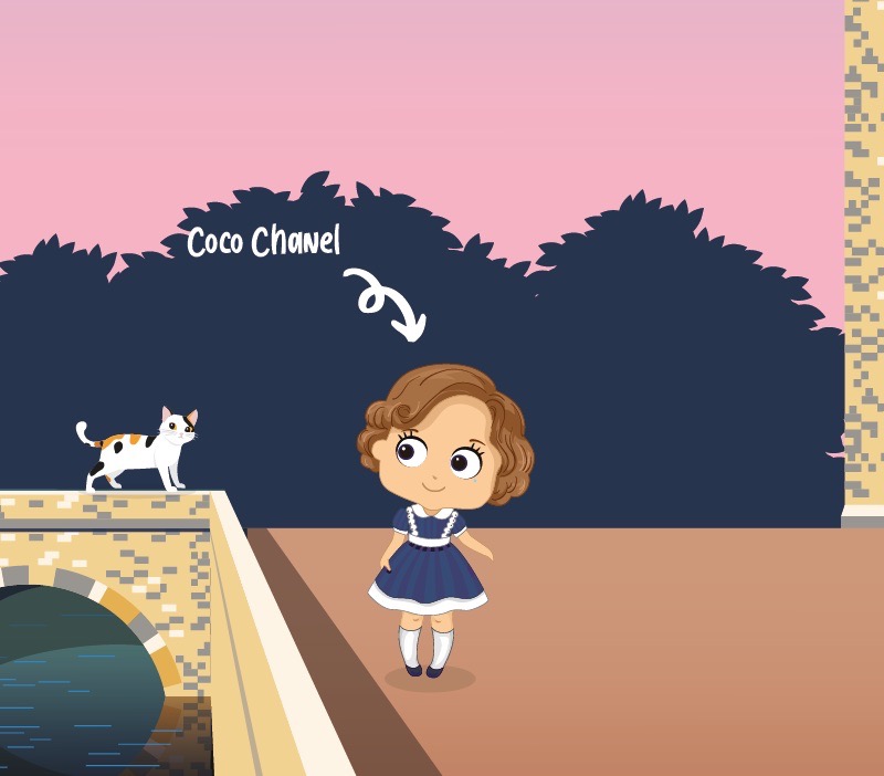 Colorin cuenta Coco Chanel para niños