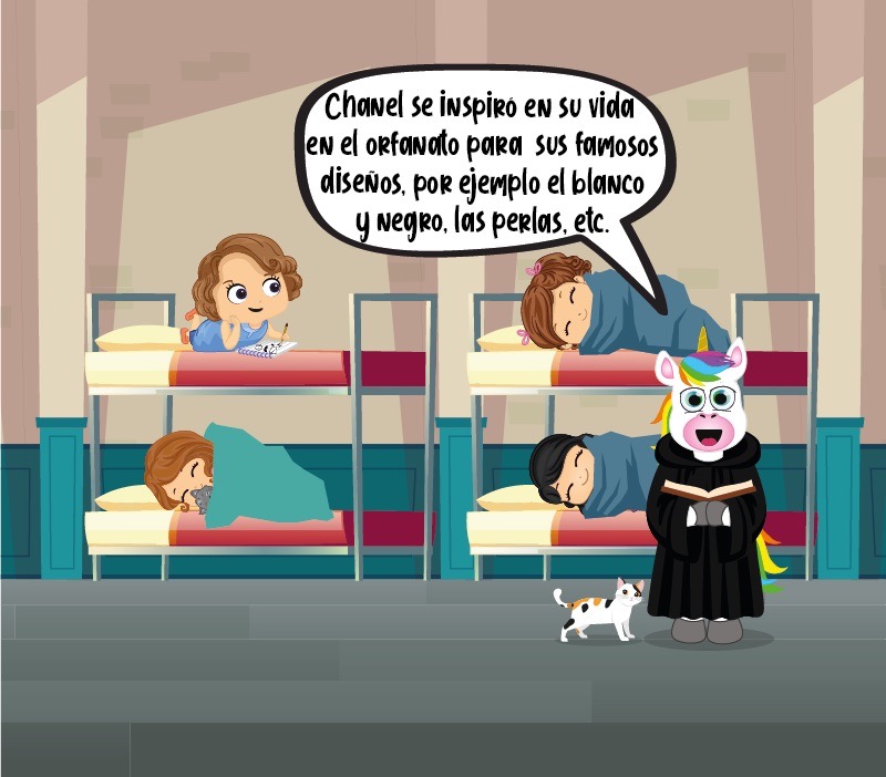 Colorin cuenta Coco Chanel para niños