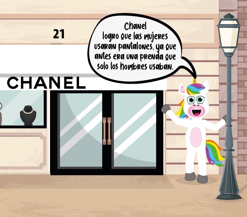 Colorin cuenta Coco Chanel para niños