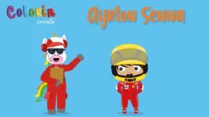 Colorin cuenta Ayrton Senna