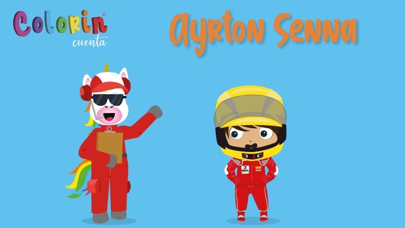 Colorin cuenta Ayrton Senna