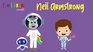Colorin cuenta Neil Armstrong