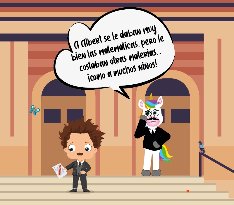 Colorin cuenta Albert Einstein para niños