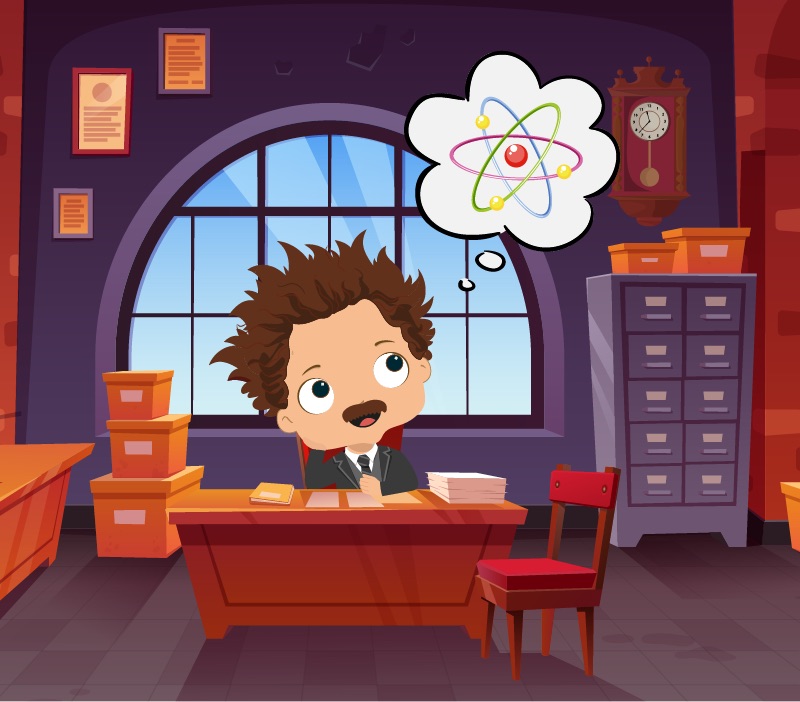 Colorin cuenta Albert Einstein para niños