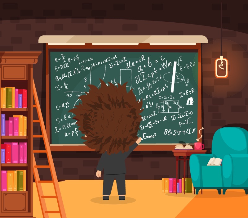 Colorin cuenta Albert Einstein para niños