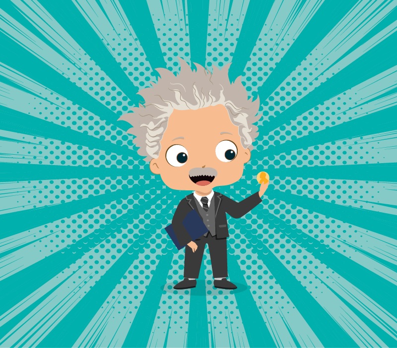 Colorin cuenta Albert Einstein para niños