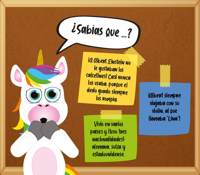 Los "¿Sabías que...?" de Albert Einstein
