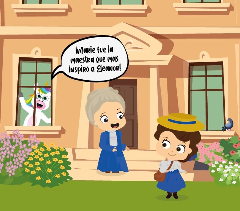 Colorin cuenta Eleanor Roosevelt para niños