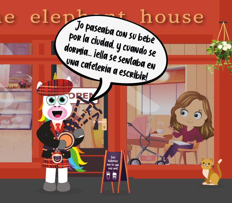 Colorin cuenta JK Rowling para niños