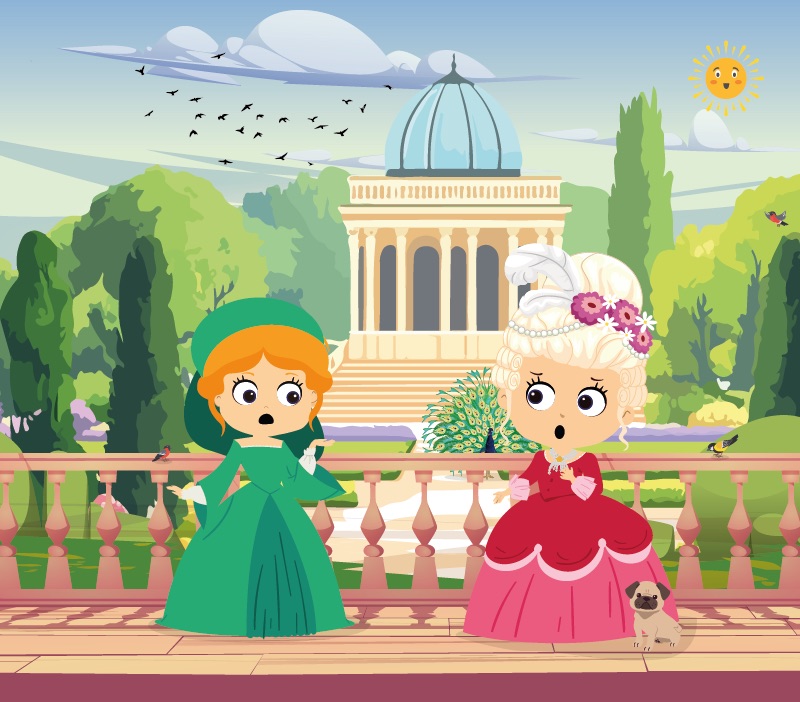 Colorin cuenta María Antonieta para niños