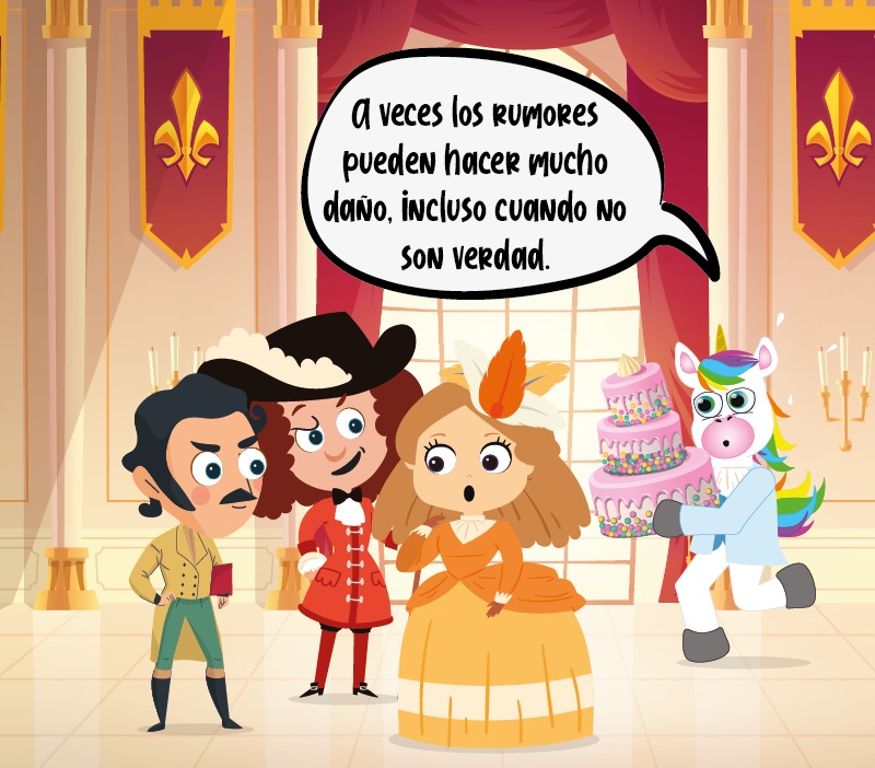 Colorin cuenta María Antonieta para niños