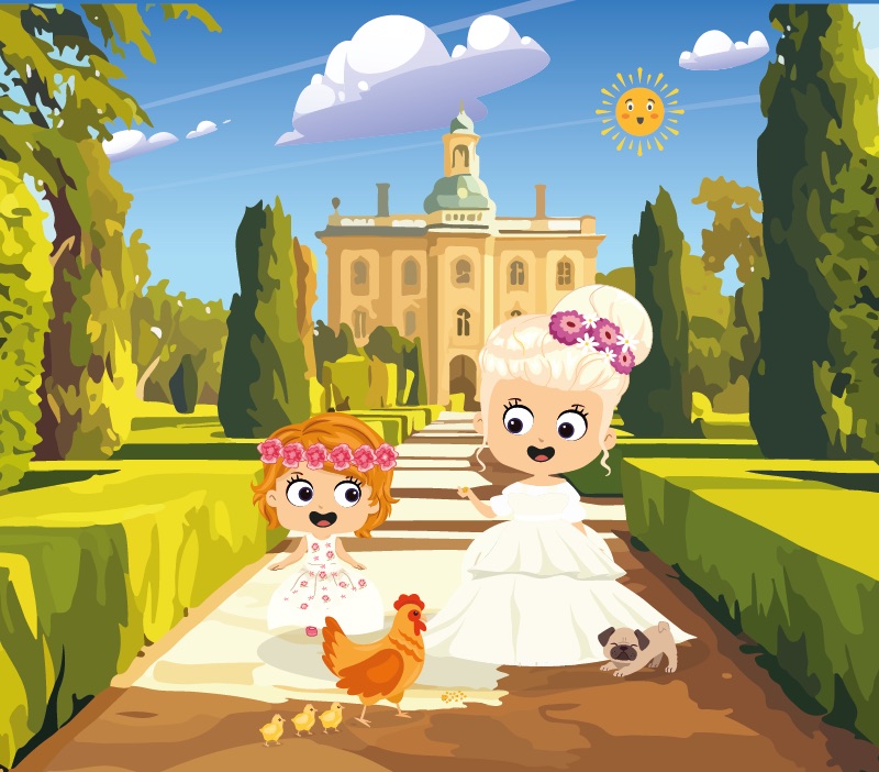 Colorin cuenta María Antonieta para niños