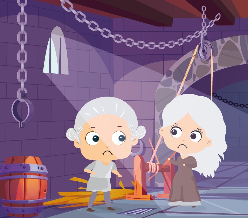 Colorin cuenta María Antonieta para niños