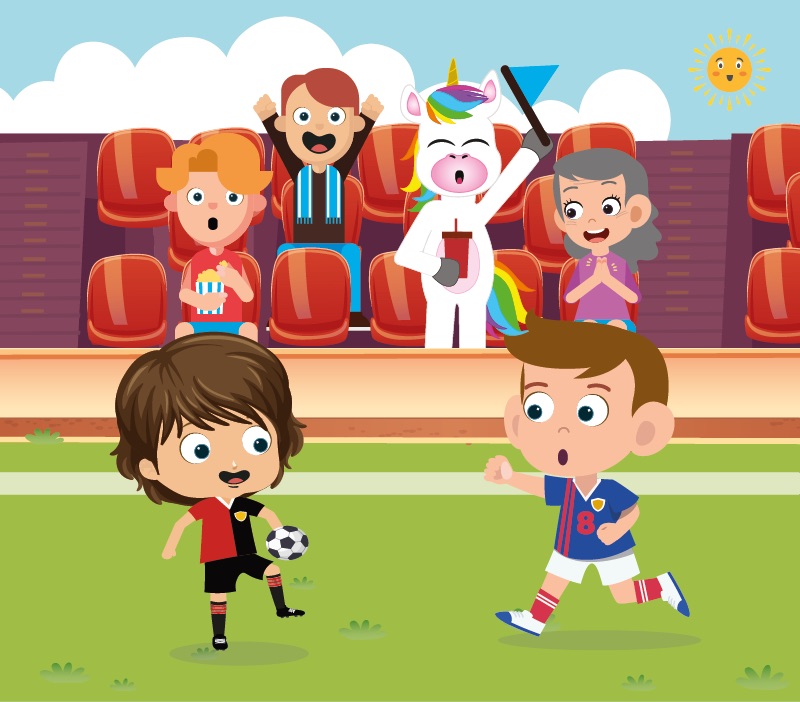 Colorin cuenta Lionel Messi para niños