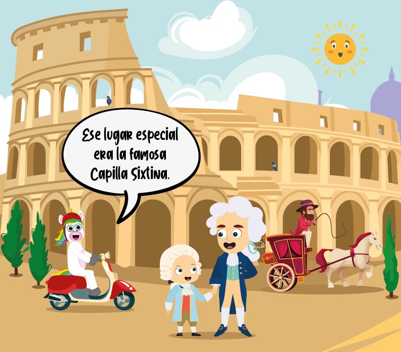 Colorin cuenta Mozart para niños