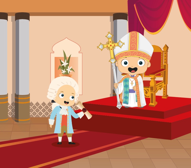 Colorin cuenta Mozart para niños