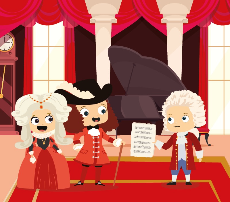 Colorin cuenta Mozart para niños