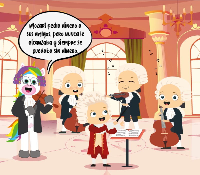 Colorin cuenta Mozart para niños