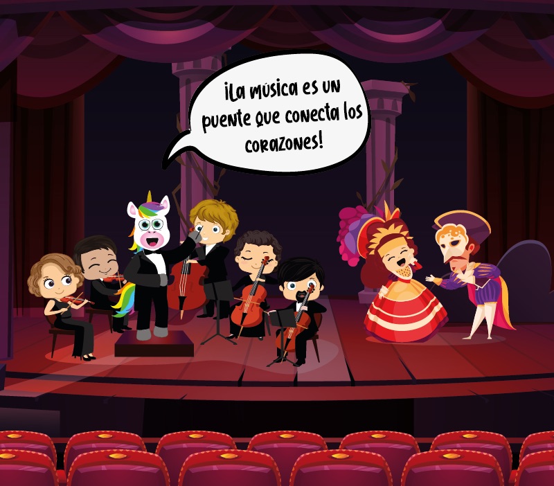 Colorin cuenta Mozart para niños