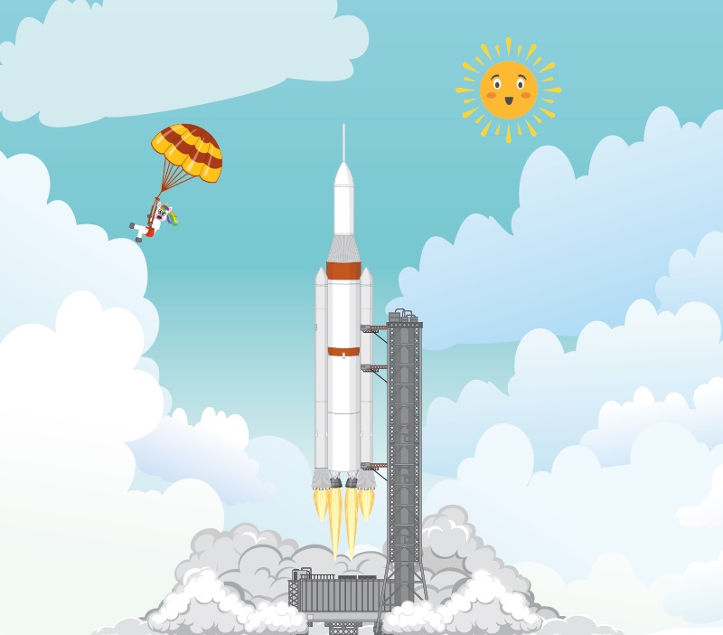 Colorin cuenta Neil Armstrong para niños