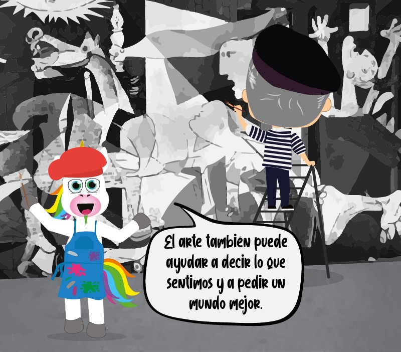 Colorin cuenta Pablo Picasso para niños