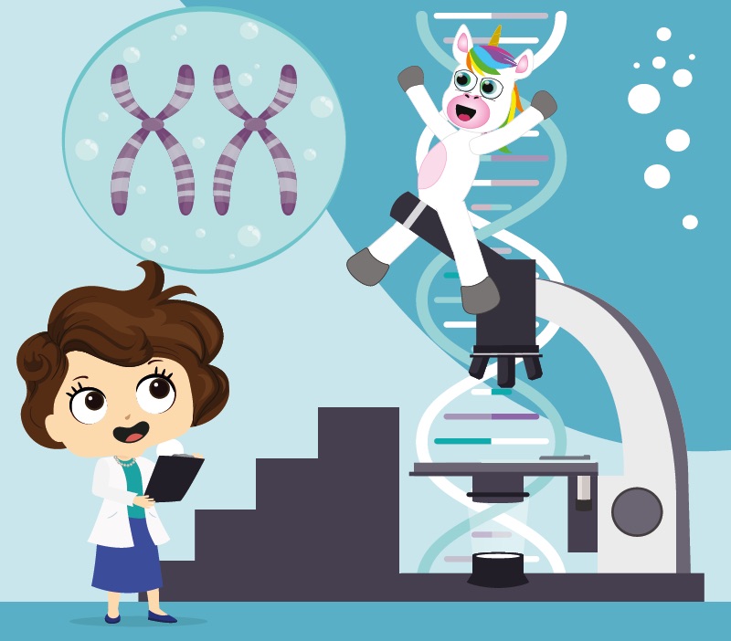 Colorin cuenta Rosalind Franklin para niños