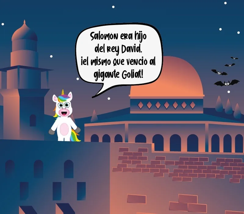 Colorin cuenta El rey Salomón para niños