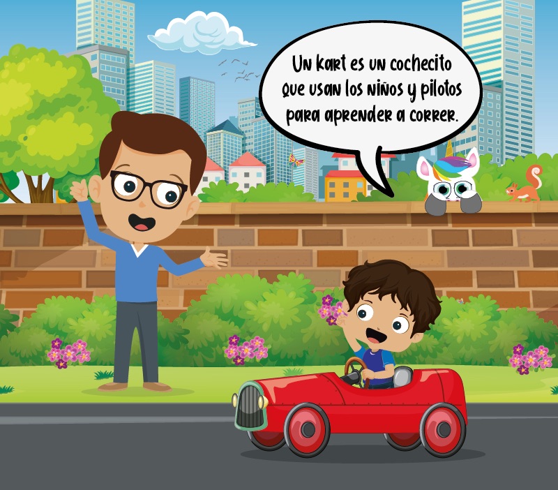 Colorin cuenta Ayrton Senna para niños
