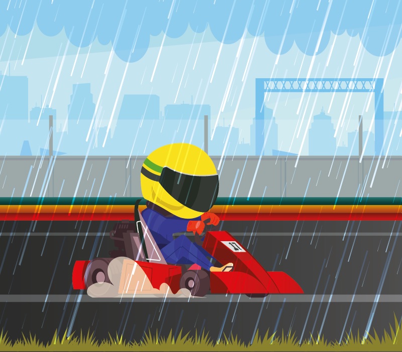 Colorin cuenta Ayrton Senna para niños