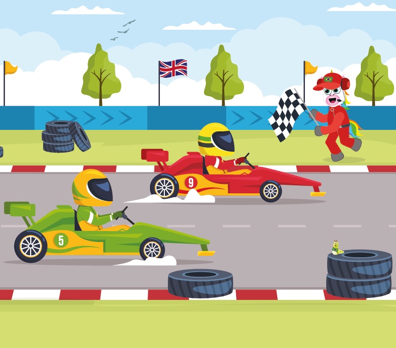 Colorin cuenta Ayrton Senna para niños